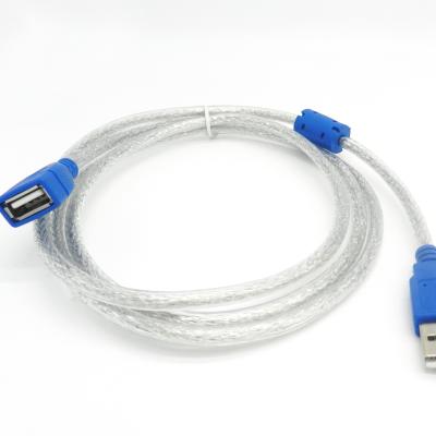 China 2AM COMPUTER transparent USB to AF extension cable for sale