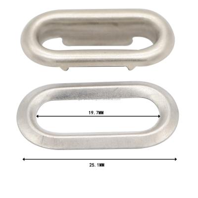 China Nickel free oval eyelet for 19MM strap for sale