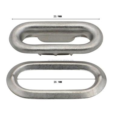 China Nickel free oval eyelet for 20MM strap for sale