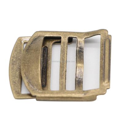 China Metal Ladder Cap Nickel Free Buckle For 20mm Strap for sale