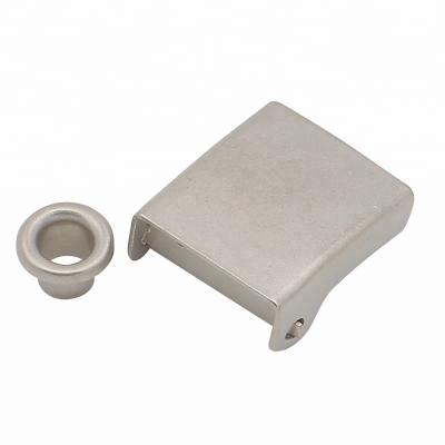 China Nickel Free Metal Clip Cap Buckle For 15mm Strap for sale