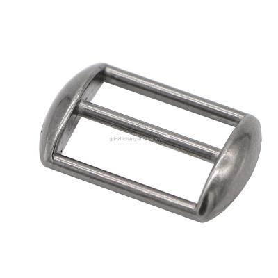 China For Baseball Cap Strap Metal Tri Glide Slider Ladder Lock / Adjustable Buckle For Baseball Cap Strap for sale