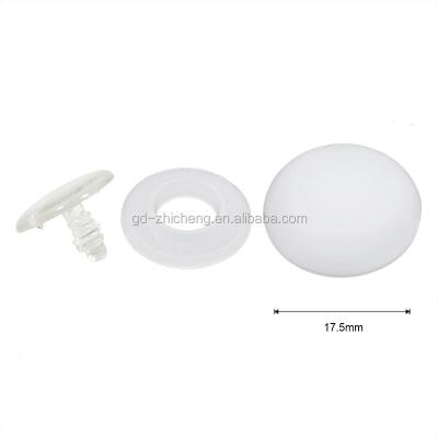 China Sustainable Professional Cotton Baseball 17mm Hat Caps Button for sale