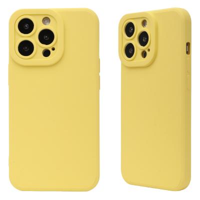 China High quality shockproof 2.2MM TPU phone case for iphone 14 with good price 40 different color to choose funda de du barato TPU celular for sale