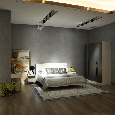 China Modern high gloss panel design bedroom sets mebel furniture for sale