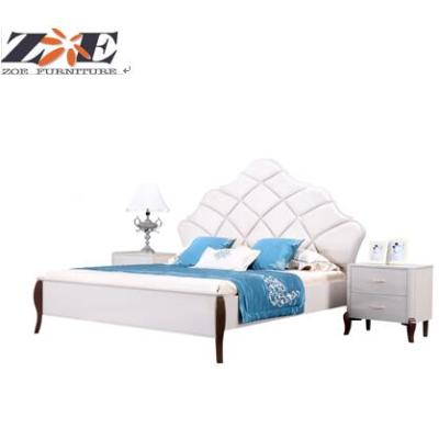 China Modern Home Furniture Luxury Design Wooden And High Glossy Classic King Size MDF Bed Room Furniture Bedroom for sale