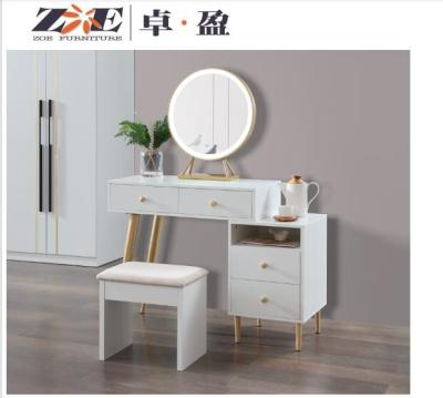 China Modern Bedroom Furniture Bedroom Furniture Dressing Table And Mirror Modern Furniture With Cabinet for sale