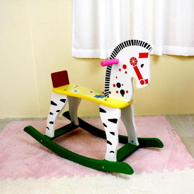 China Toy Factory derect ride on sale guaranteed reputation gift kids baby wooden rocking horse for sale