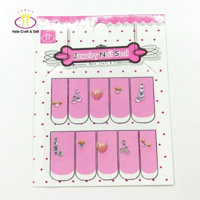 China Wholesale Supply And Beauty Finger Nail Art Craft Japanese Acrylic Nail Products Decorative Sticker for sale