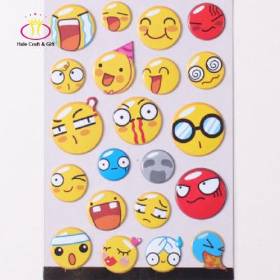 China High Quality Decorative Foam Decorative Self Adhesive Cute Craft Kids 3D Puffy Sticker Stickers for sale