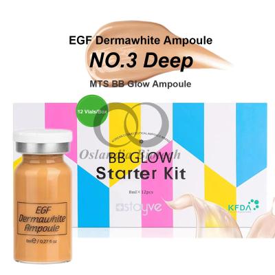 China Stavye Dermawhite BB Glow Ampoule No. 3 Sero de mezoterapia profunda para aclarar el MTS Solución de mesoterapia con microagujas 8 ml/ vial en venta