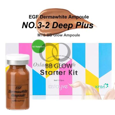 China Stavye Dermawhite BB Glow Ampoule No.3-2 Deep Plus Meso Serum Hidratación MTS Solución de mesoterapia con microagujas 8 ml/ vial en venta