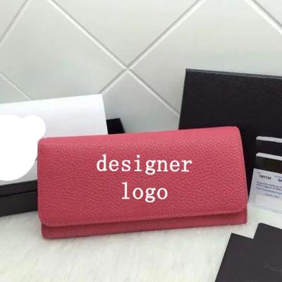 China Factory Sales New Arrival G Mirror Brand Wallet Famous Brand Genuine Leather Wallets Quality Anti-theft Women and Men's Purse for sale