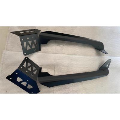 China Steel Manganese JEEP Over-Windshield Light Bar Bracket For Wrangler JL for sale