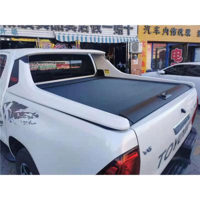 China Hot Selling Stainless Steel And Stainless Steel Aluminum Alloy Tonneau Roll-Up Cover for sale