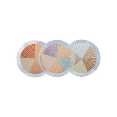 China Waterproof No Logo Cosmetics Single Color Pressed Powder Highlighter Bar Palette Portable Makeup Highlighter Bar for sale