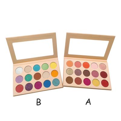 China Wholesale Waterproof 15 Colors Highly Pigmented Waterproof Natural Eyeshadow Palette Cosmetic Makeup Eyeshadow for sale