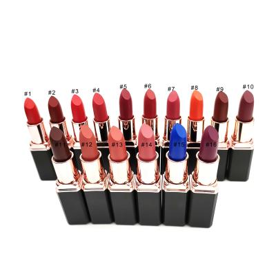 China Beauty Makeup China Suppliers Waterproof Long Lasting Matte Lipstick Cosmetics Private Label for sale