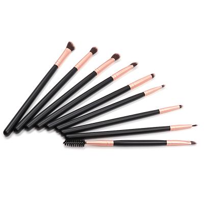 China Angular Blush Private Label Black 14pcs Makeup Brush High End Make Up Brushless Makeup Brush Set for sale