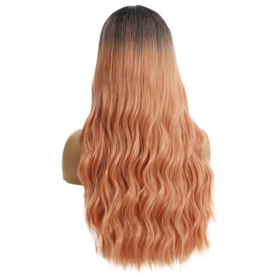 China Synthetic Hair Indian Curly Hair Indian Curly Wigs For Black Women Lace Up Wig With Baby Hair for sale