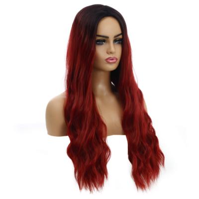 China Synthetic Brazilian Virgin Hair Water Wave Lace Frontal Wigs Baby Hair Full Lace Front Wig Natural Preplucked Hairline for sale