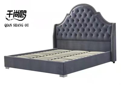 China De koninklijke Volwassen Dubbele 4ft Europese stijl van het Platform Houten Bed Te koop