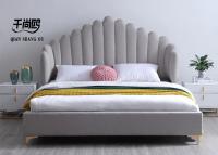 China Leinenbreathable Superweiche schlafzimmer-König-Size Upholstered Beds zu verkaufen