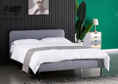 China Gewebe gepolsterte weiche Plattform-Bett-moderne Art 137*203cm 153*203cm zu verkaufen