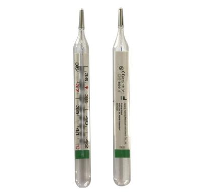 China Mercury-free Glass Thermometer for Homehold Oral and Armpit Temperature Measurement for sale