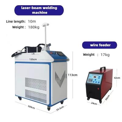 China Hotels Fiber Laser Welding Machine Laser Welding Machine Lazer Welders 1000w 1500w Handheld Lazer Welder for sale