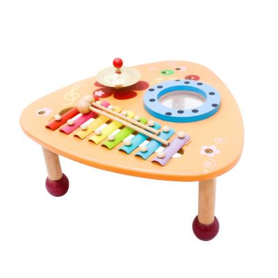 China New hottest musical educational baby wooden toys with low price for sale