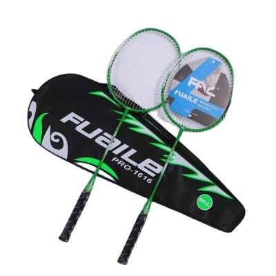 China Eastic & High quality durable durable badminton racket picks and doubles badminton racket badminton color racket for sale