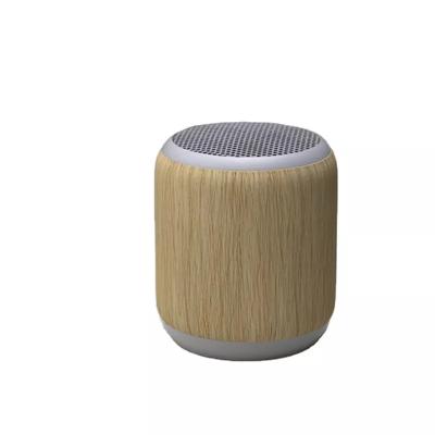 China Portable Mini Sound Box Music BT Wireless Speaker Call Bamboo Speaker Video Portable Speaker Eco-friendly Iodinegradable for sale