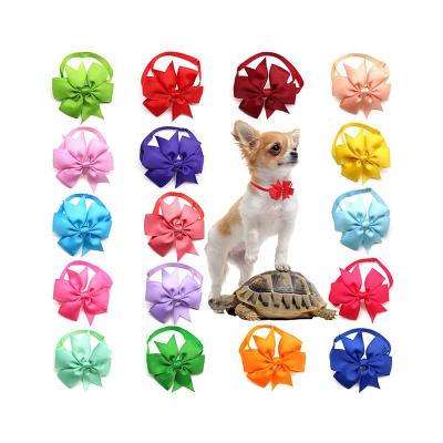 China Sustainable Pet Supplier Fashion Trend Pet Cat And Dog High Quality Bow Ties for sale