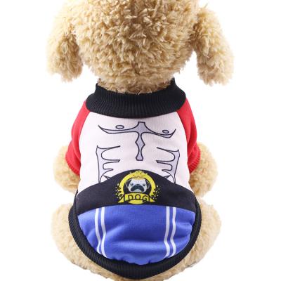 China Viable Wholesales Halloween Pirate Clothes Pumpkin Pet Clothes Cosplay Dog For Dogs Cats for sale