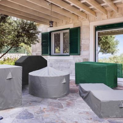 China Oven Cover Waterproof Rectangle Patio Outdoor PE Furniture Cover for sale