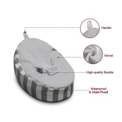 China waterproof & Stain Resistant High Quality New Fashion Baby Nest Couch Sofa Seat Portable Bed Sleep Newborn Bean Bag Chair Bean Bag Newborn Blanket Without Filling for sale