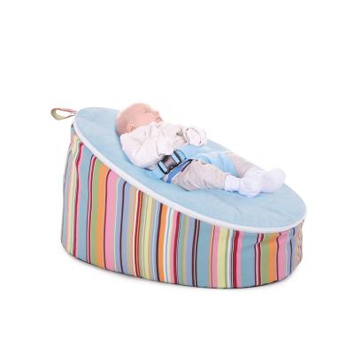 China Eco-Friendly Adjustable Velvet Soft Cozy Newborn Crib Sleeping Baby Bean Bag Cover Only for sale