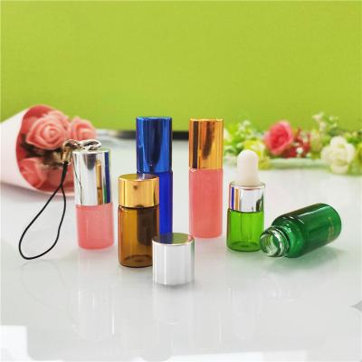 China Fancy Sample Essential Oil Use 1ml 2ml Mini Cosmetic Sample Vials for sale