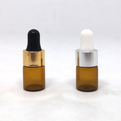 China Mini Personal Care Sample Testers 2ml 3ml 5ml 10ml Oud Oil Bottle Essential Oil Amber Clear Glass Cosmetic Bottle With Dropper for sale