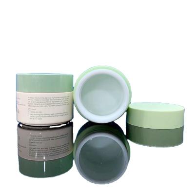 China Empty Opal Color 50g Opal Cosmetic Glass Custom Cosmetic Jar 30g 50g Opaque White Cream Jars for sale