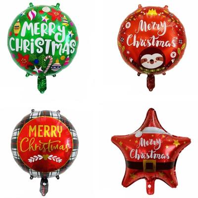 China Merry Christmas Foil Balloons Favors Backdrop Party Decoration Gift Toy 18