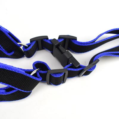 China Durable Solid Color Widen Sturdy Hot Sale Outdoor Dog Cat Harness And Leashes for sale