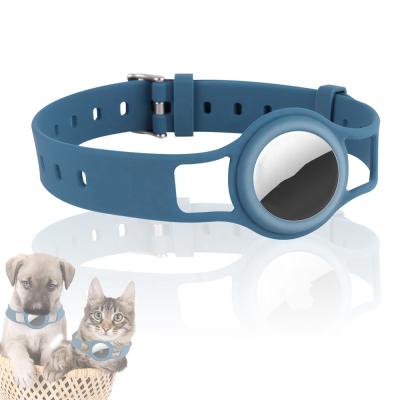 China Wholesale Personalized Luxury Custom Anti-lost Silicone Designers Airtag Silicone GPS Case Airtag Waterproof Dog Collar For Dog for sale