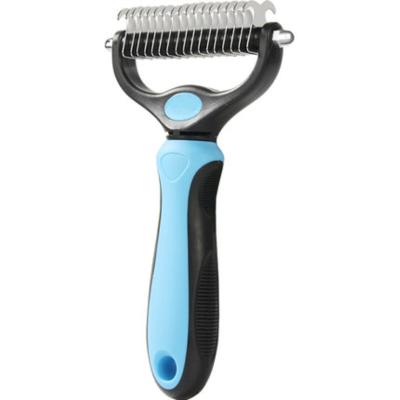 China Amazon Hot Selling Viable Dog Cat Grooming Brush Safe For Grooming Tools Comb Pet Hair Remover for sale