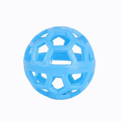 China Viable Rubber Ball Puppy Chewing Toys Interactive Food Leakage Ball Dog Food Ball Toy for sale