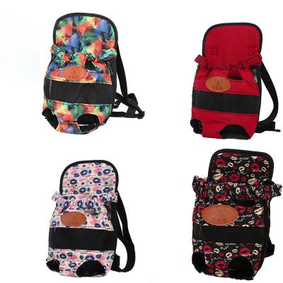 China Front Chest Pet Bag Breathable Convenient Pack Exiting Chest Backpack Pet Travel Bag for sale