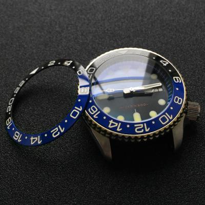 China Seiko Watches Sloping Ceramic Bezel Insert 38*30.6mm For Seiko SKX007 011 171 For Luminous GMT-Master Rlx Watch Parts for sale