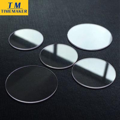 China Top Flat Hardness 1.0mm Lens Sapphire Glass Watch Case 30-38.5mm Thick Diameter Good Quality Sapphire for sale