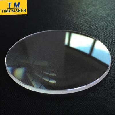 China High Hardness Single Dome Shape Sapphire Glass Diameter 1.5mm Thick 18~42mm For Watch Parts For Custom OEM Optical Design for sale